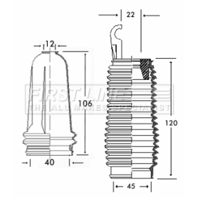 STEERING BOOTS - 106