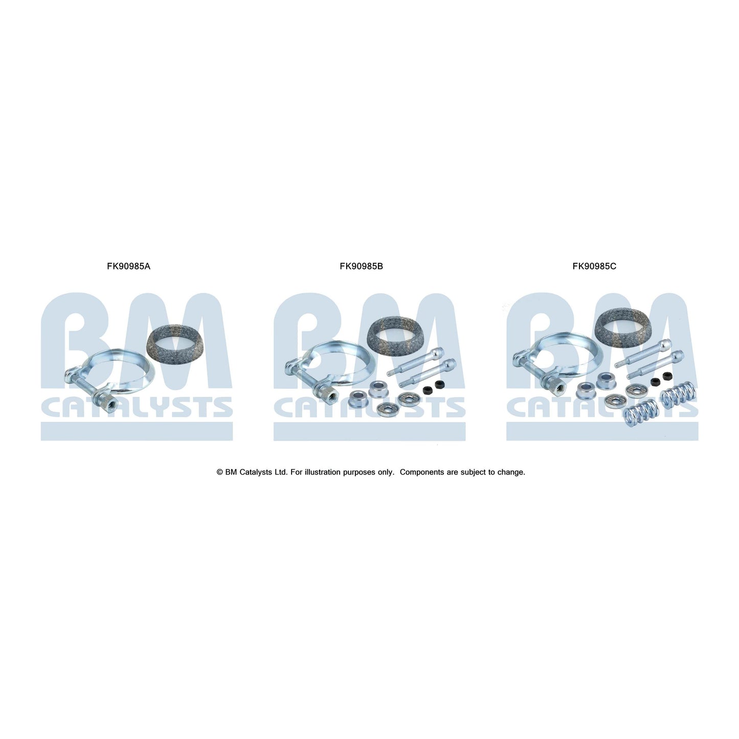 CATALYTIC CONVERTER FITTING KITS - 106