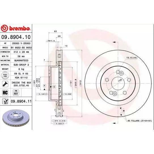 BRAKE DISCS - CLIO