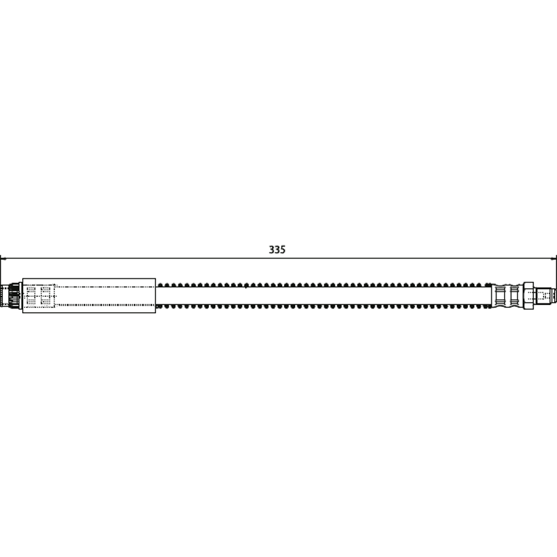 BRAKE HOSES - 206