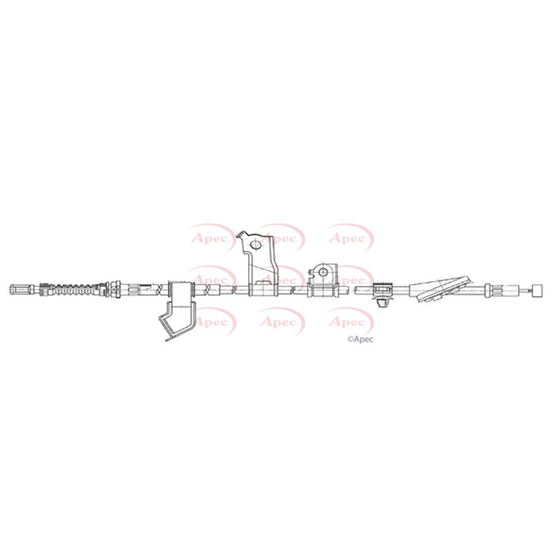 BRAKE CABLES - CIVIC