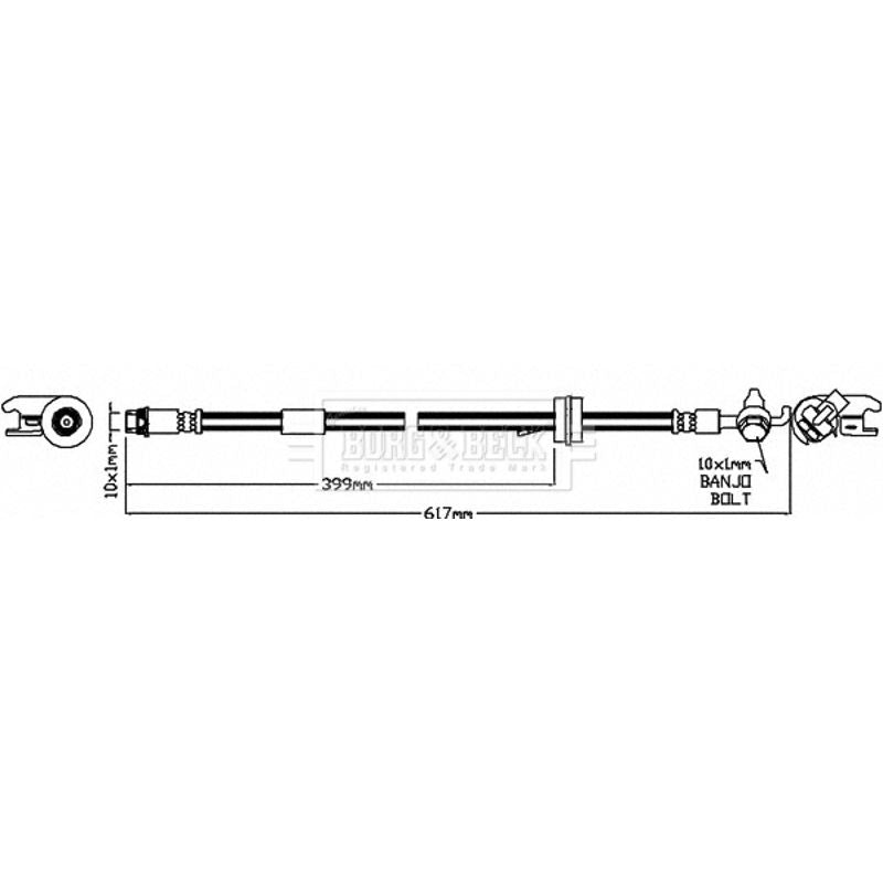 BRAKE HOSES - RCZ