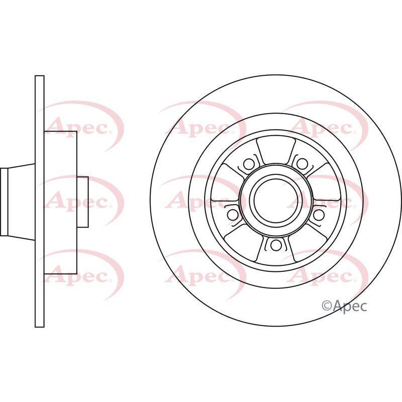 BRAKE DISCS - CLIO