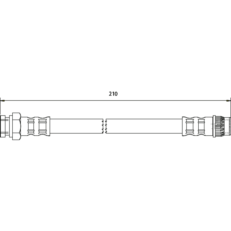 BRAKE HOSES - 3008