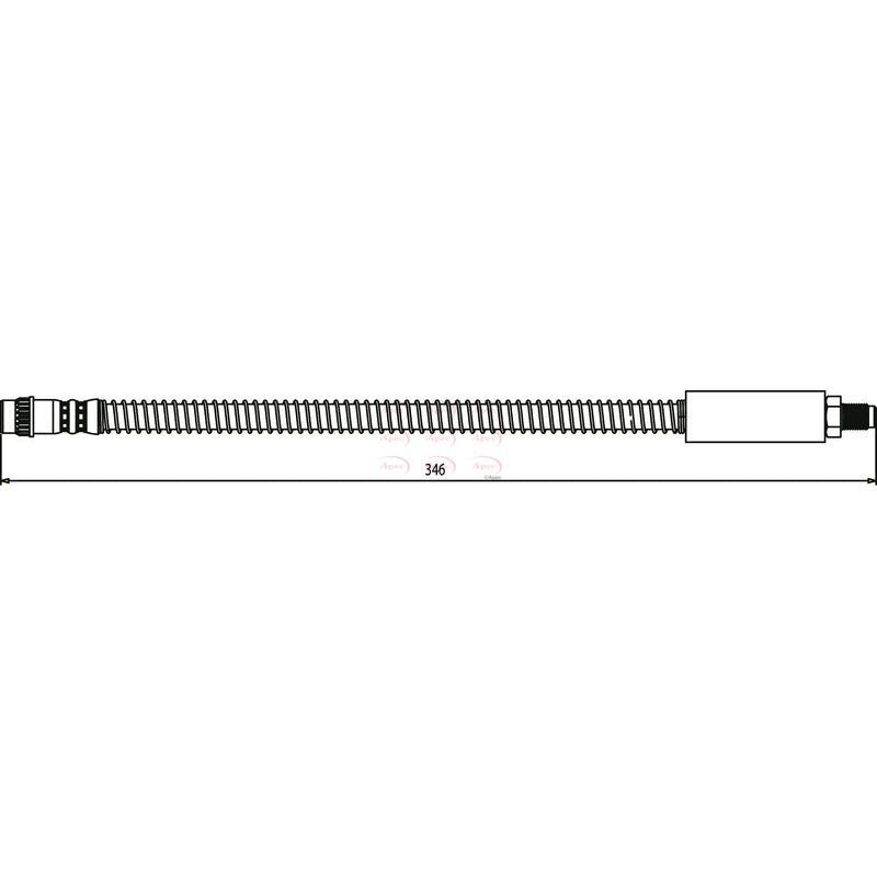 BRAKE HOSES - CLIO