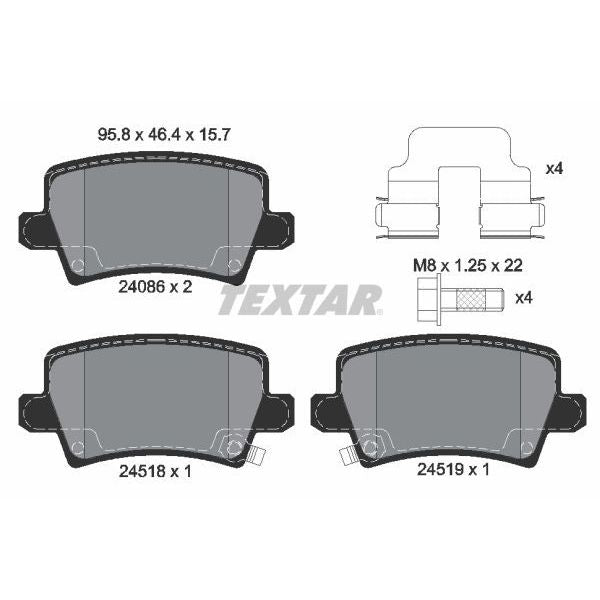 BRAKE PADS - CIVIC