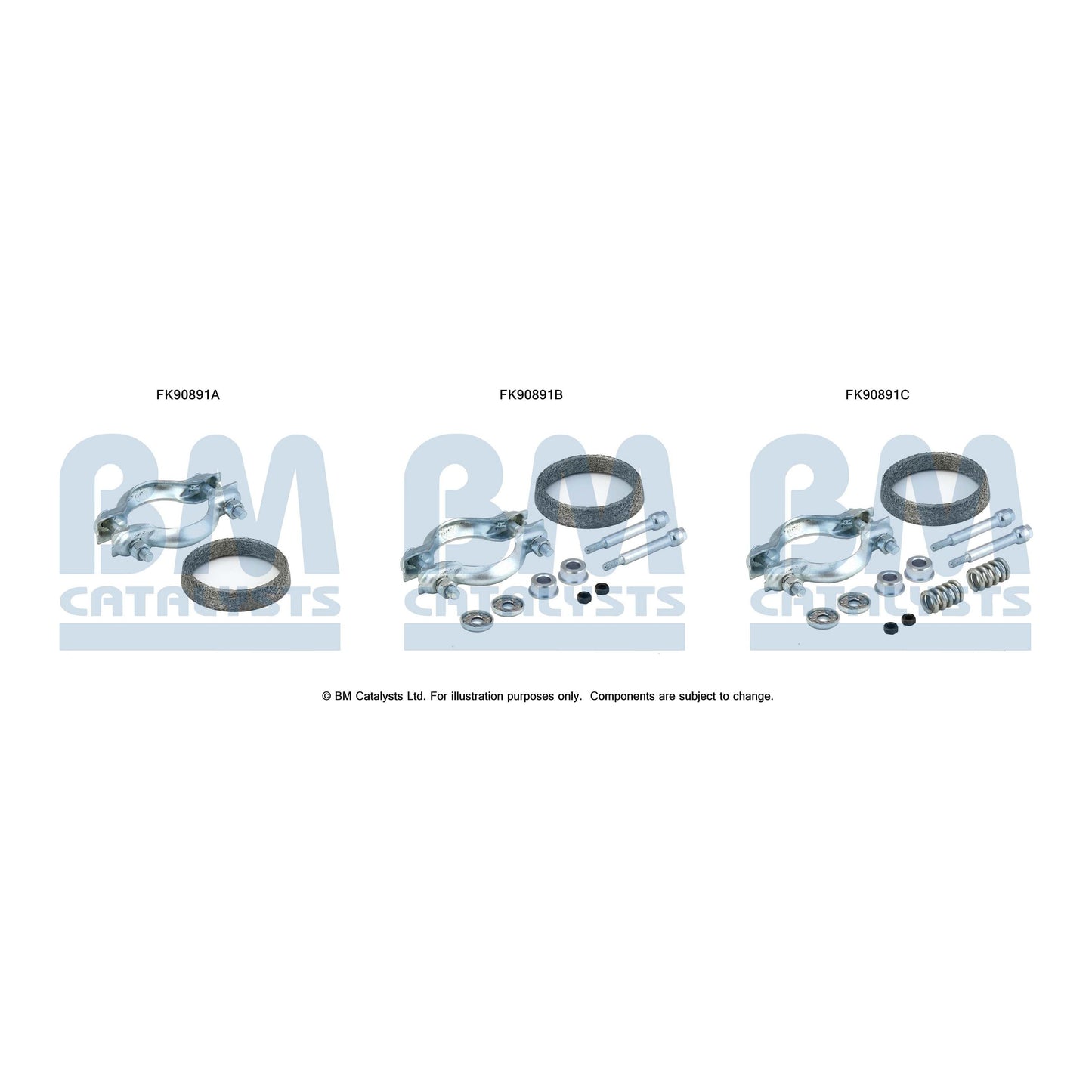 CATALYTIC CONVERTER FITTING KITS - TT