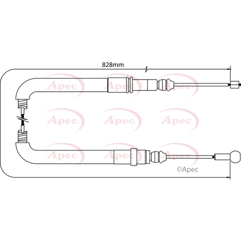 BRAKE CABLES - 3008