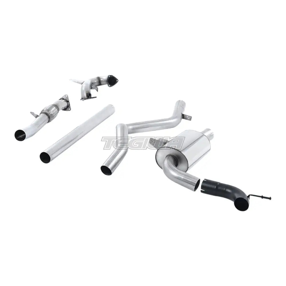 Milltek Renault Megane Renaultsport 250 and 265 (including Cup) 2010-2017 Turbo-back including Hi-Flow Sports Cat Exhaust - Resonated