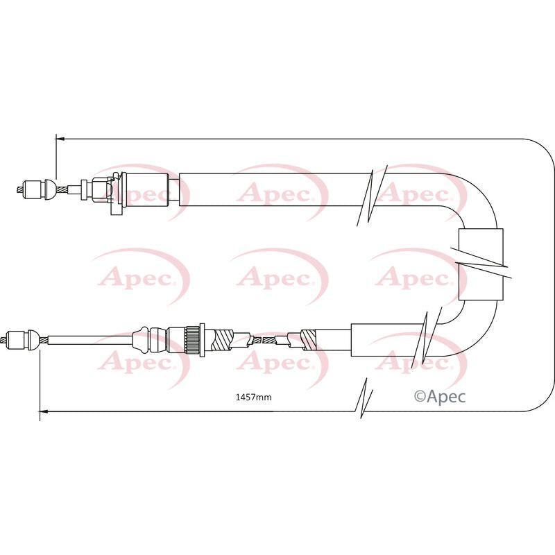 BRAKE CABLES - CLIO