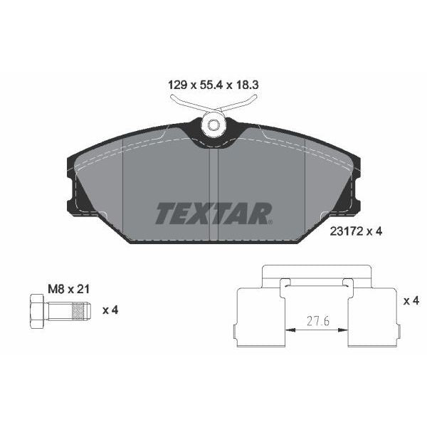 BRAKE PADS - CLIO