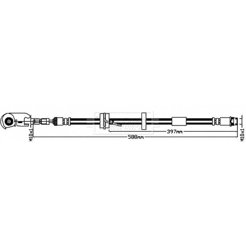 BRAKE HOSES - RCZ