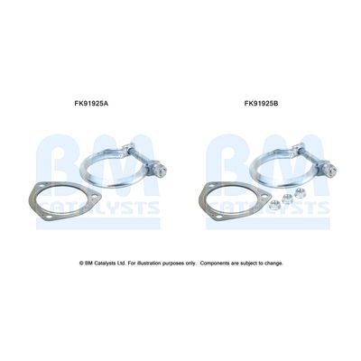 CATALYTIC CONVERTER FITTING KITS - RCZ