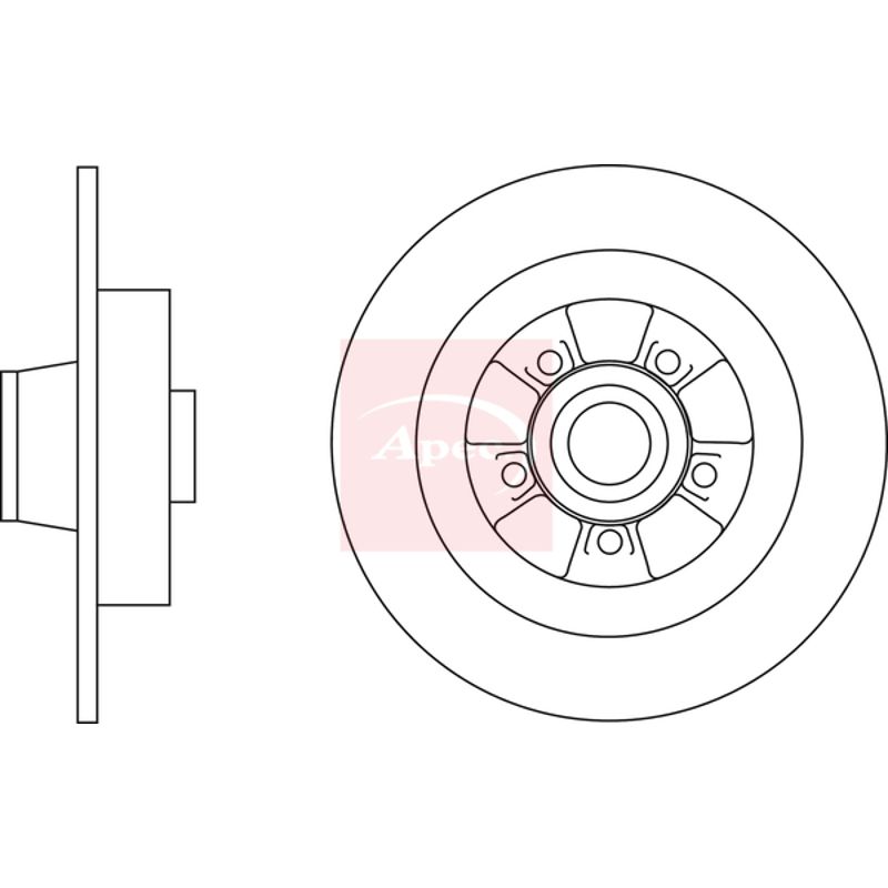 Brake Discs - Renault Trafic 1.6 dCi (2014 onwards)
