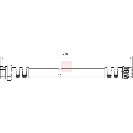 BRAKE HOSES - RCZ