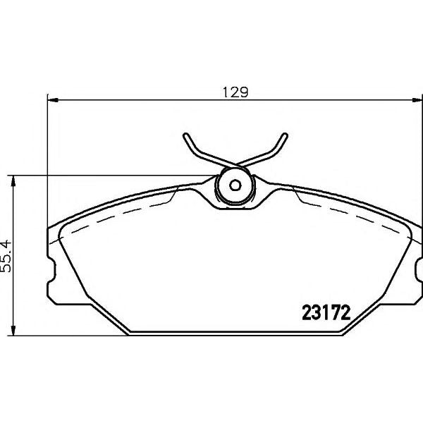 BRAKE PADS - CLIO
