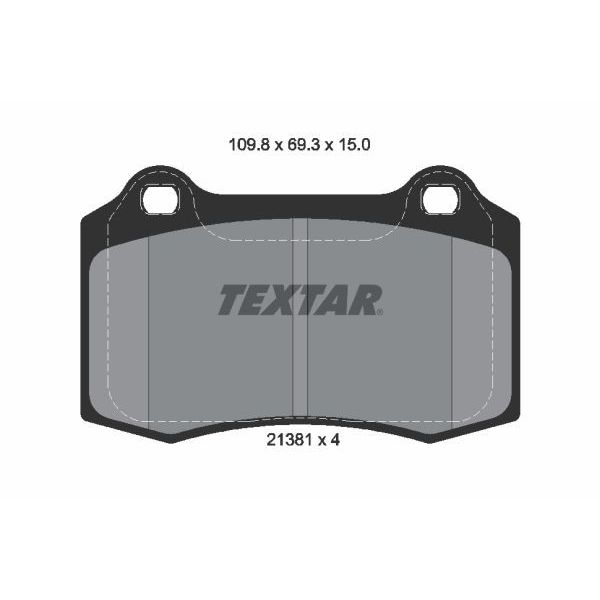BRAKE PADS - 208