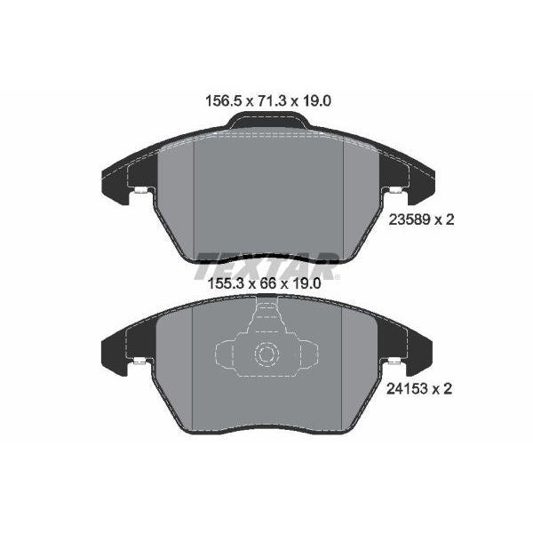 BRAKE PADS - RCZ