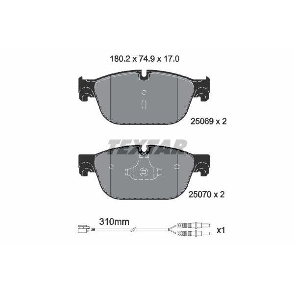 BRAKE PADS - RCZ