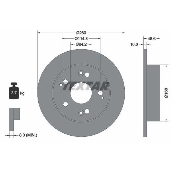 BRAKE DISCS - CIVIC