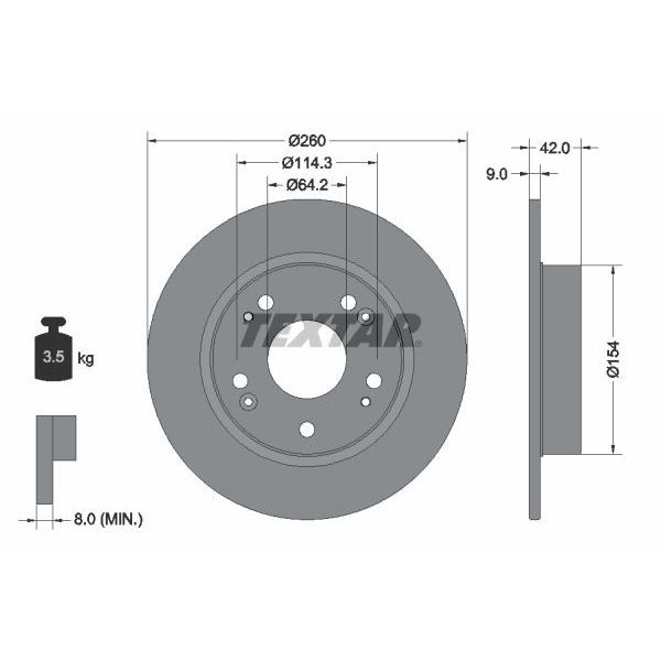 BRAKE DISCS - CIVIC