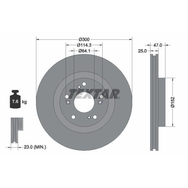 BRAKE DISCS - CIVIC