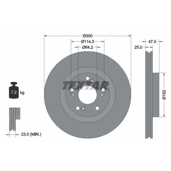 BRAKE DISCS - CIVIC