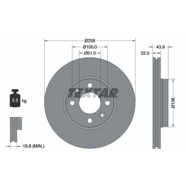 BRAKE DISCS - ZOE