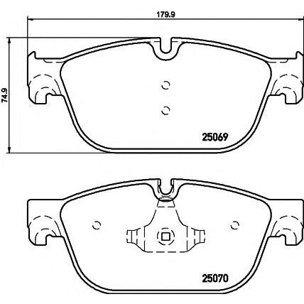 BRAKE PADS - RCZ