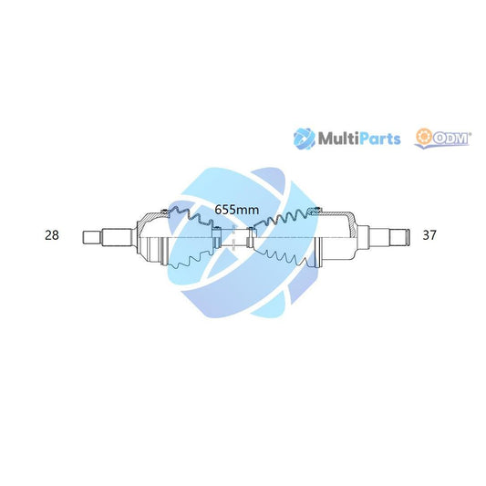 DRIVESHAFTS - RCZ