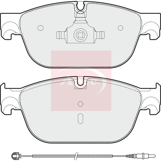 BRAKE PADS - RCZ