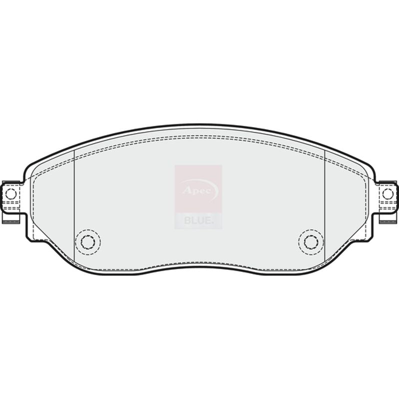 Brake Pads - Renault Trafic 1.6 dCi (2014 onwards)