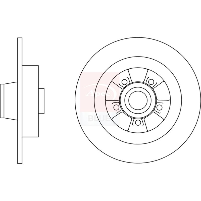 Brake Discs - Renault Trafic 1.6 dCi (2014 onwards)