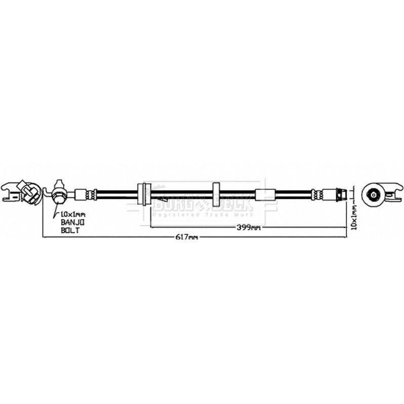 BRAKE HOSES - RCZ