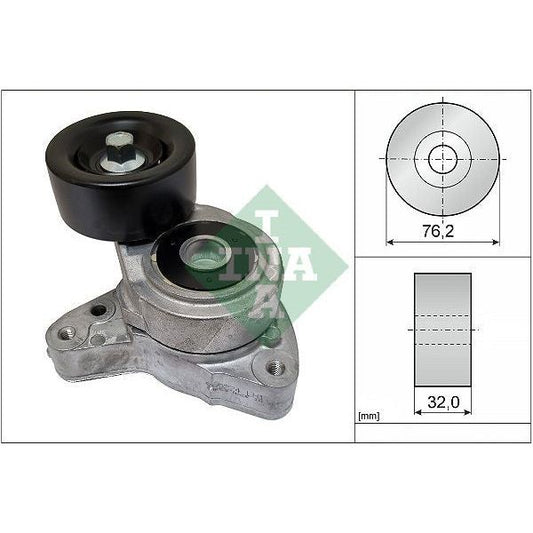 TENSIONERS AND PULLEYS - CIVIC