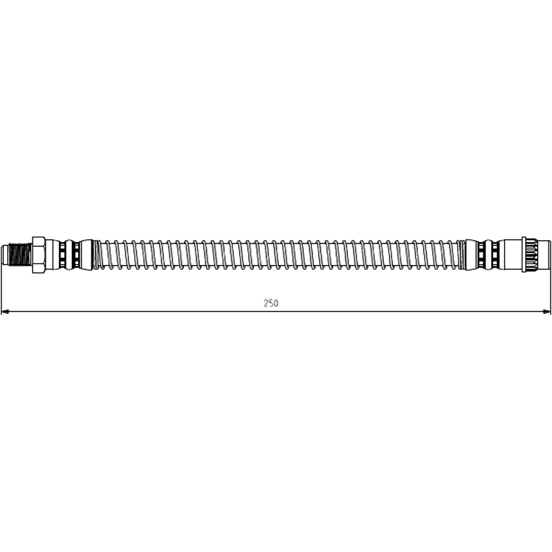 Brake Hoses - Renault Trafic 1.6 dCi (2014 onwards)
