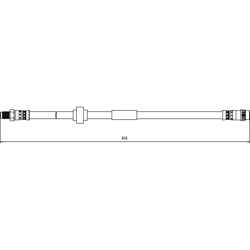 Brake Hoses - Renault Trafic 1.6 dCi (2014 onwards)