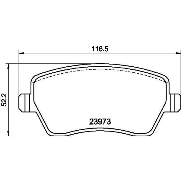 BRAKE PADS - ZOE