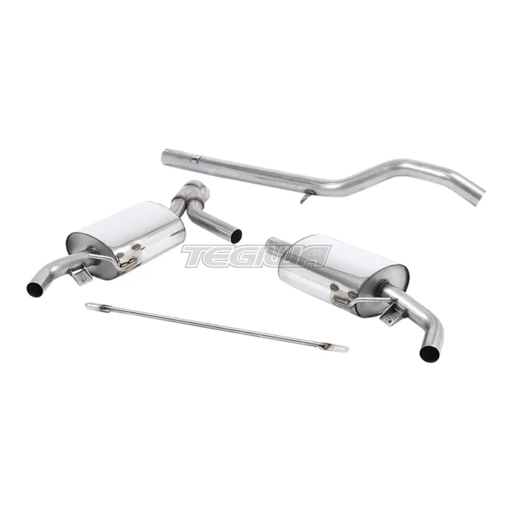 Milltek Renault Clio 200 (inc. Cup) 2009-2012 Cat-Back Exhaust - Non-Resonated
