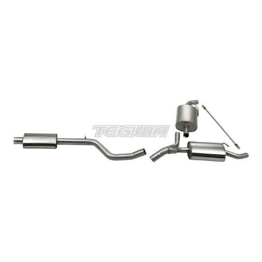 Milltek Renault Clio 200 (inc. Cup) 2009-2012 Cat-Back Exhaust - Uses OE Tailpipes