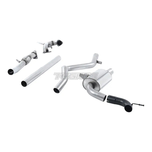 Milltek Renault Megane Renaultsport 250 and 265 (including Cup) 2010-2017 Turbo-back excluding Hi-Flow Sports Cat Exhaust - Resonated