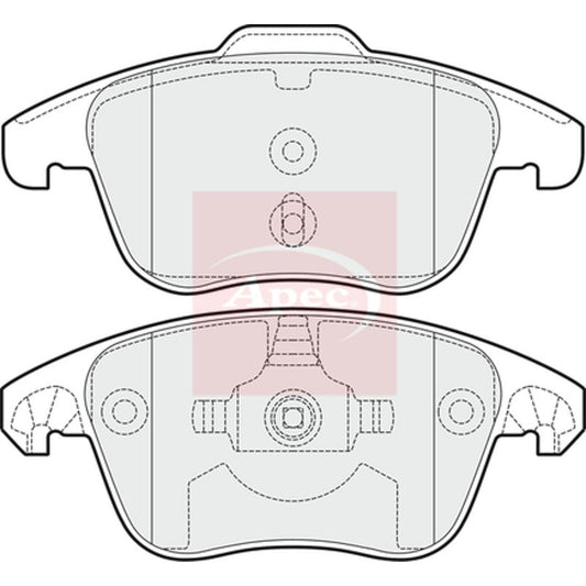 BRAKE PADS - 208